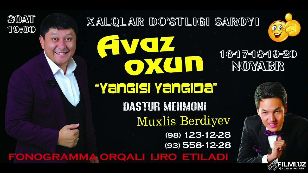 Avaz Oxun – Yangisi yangida nomli konsert dasturi 2018 HD